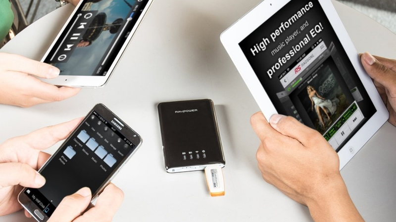 RAVPower Filehub, $27 with code CLEJVTGN